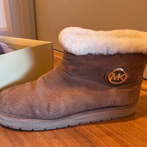 Michael Kors Suede Winter Boots